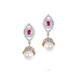 Silver earrings