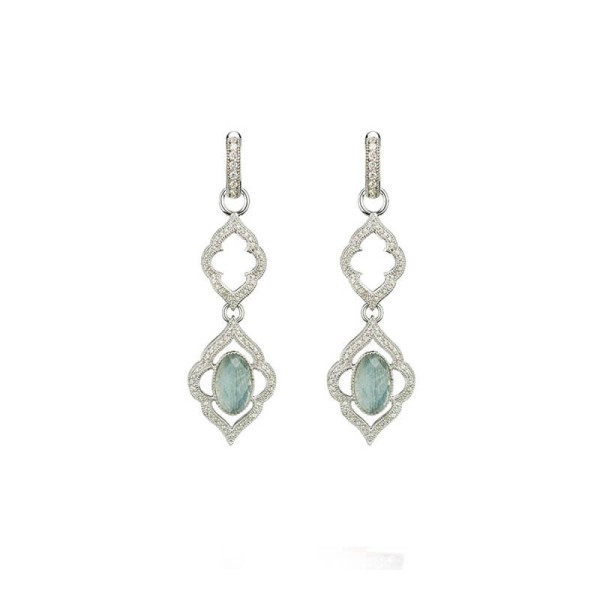 Silver earrings